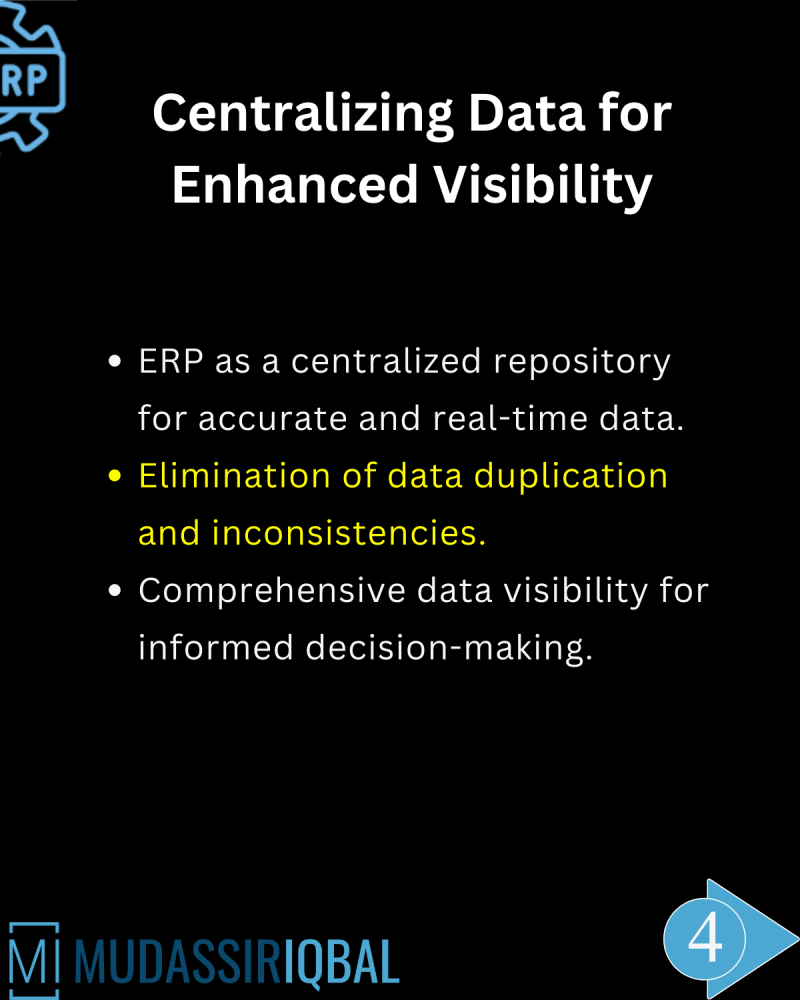 Centralized Data: The Key to ERP Success