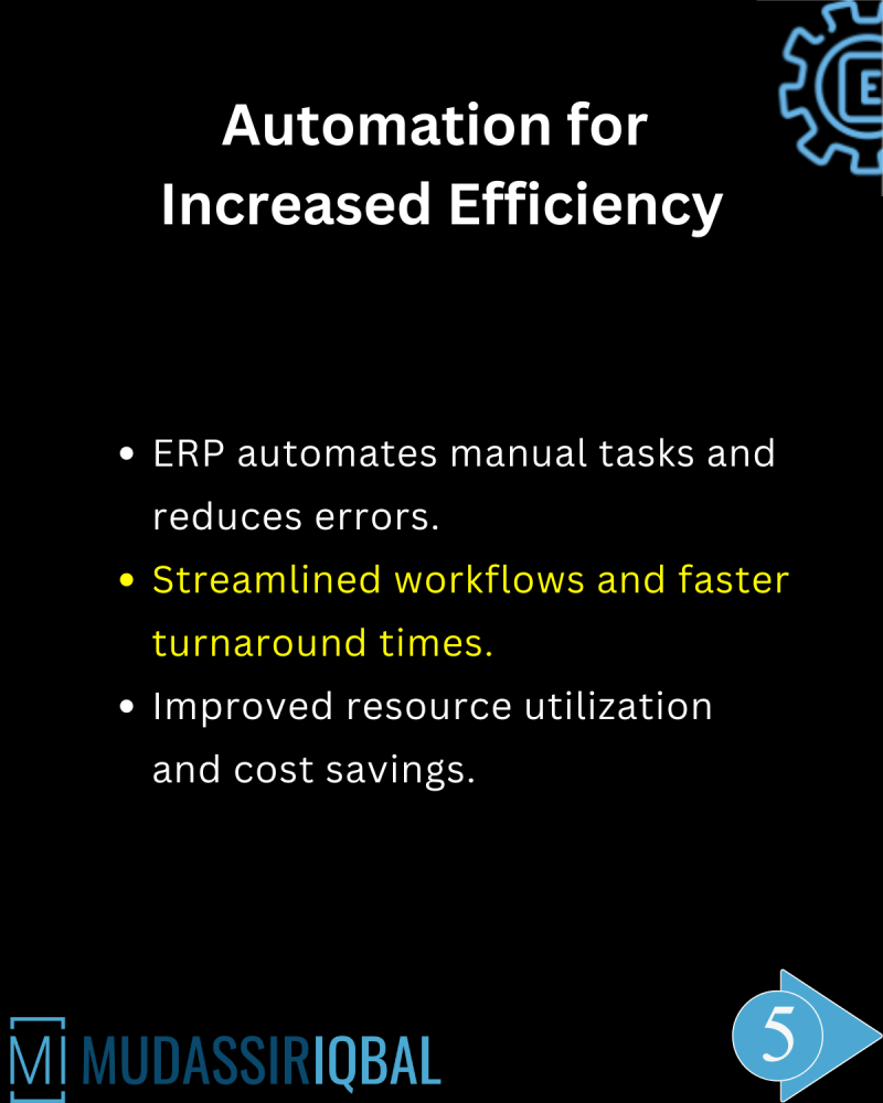 Automation in ERP: Boosting Productivity